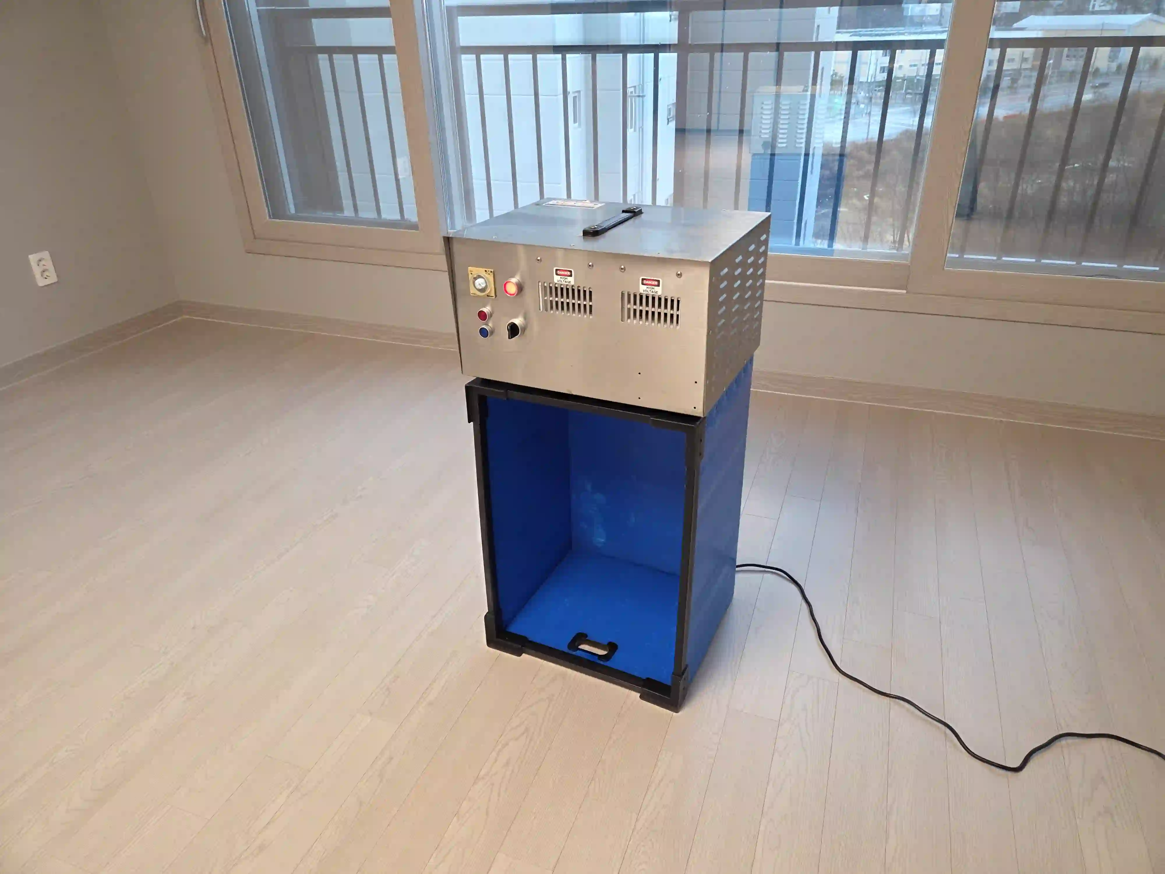 오존 시공 현장